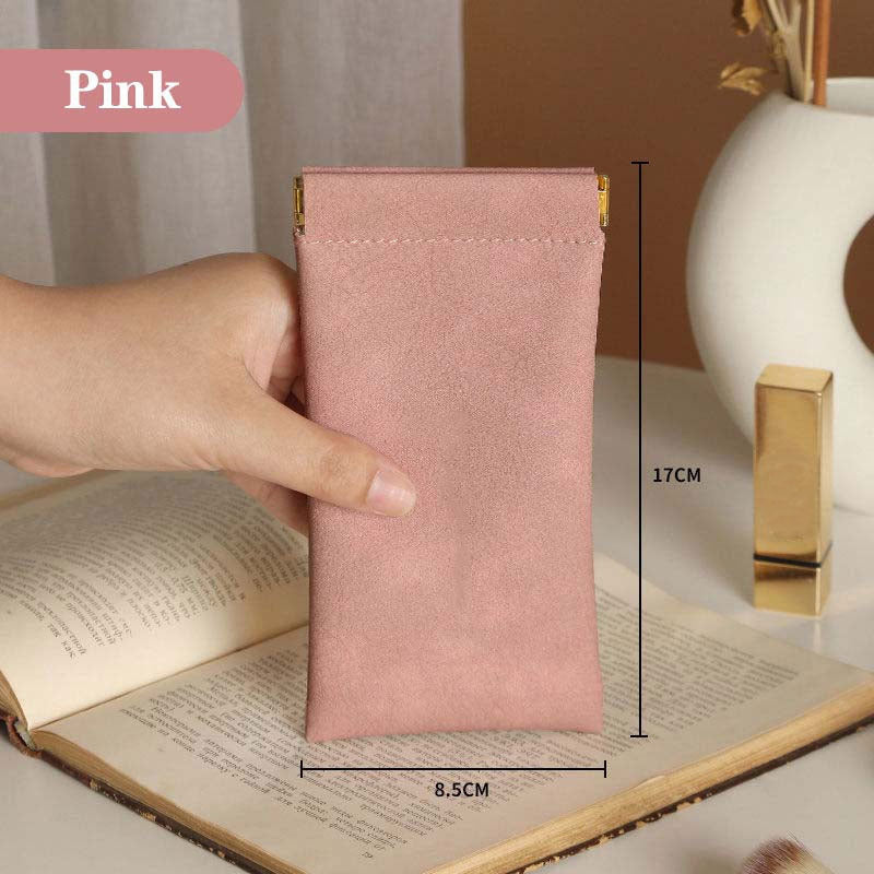 Portable Travel Eyeglass Pouch