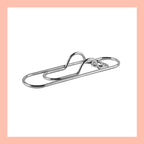Multifunctional Metal Heart Pen Clip