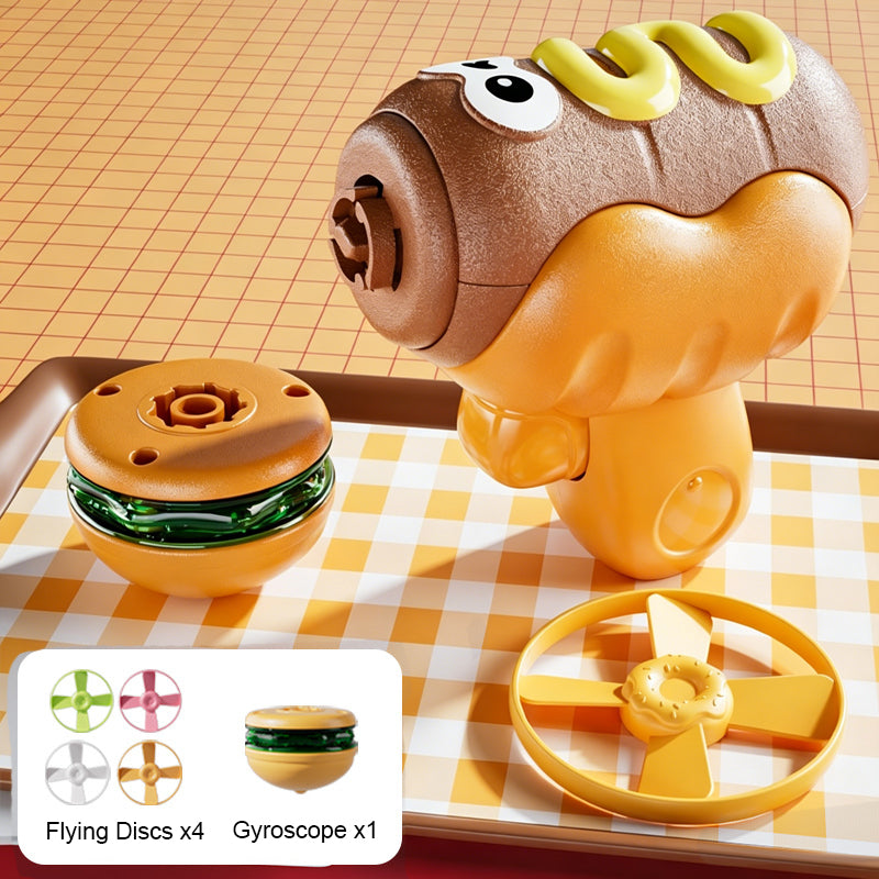 🍔Gourmet UFO Spinning Top Gun