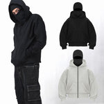 Load image into Gallery viewer, Double-Hood Zipper Hoodie
