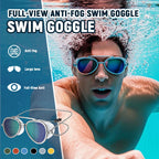 🌊 Full-View Anti-Fog Swim Goggle