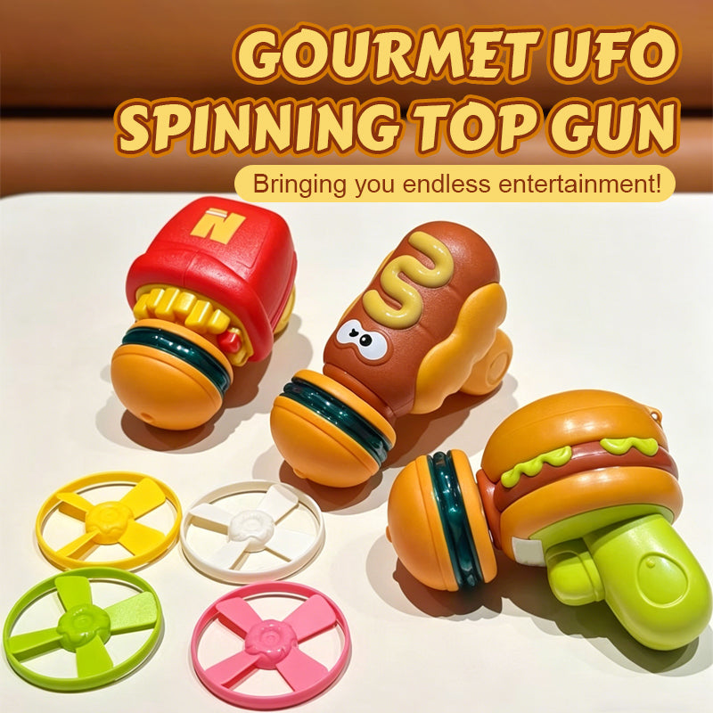 🍔Gourmet UFO Spinning Top Gun
