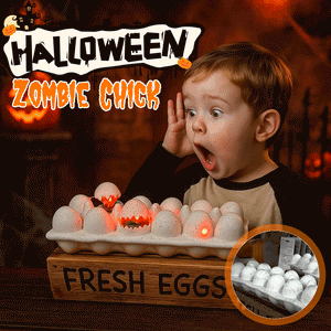 👻 Halloween Zombie Egg Tray