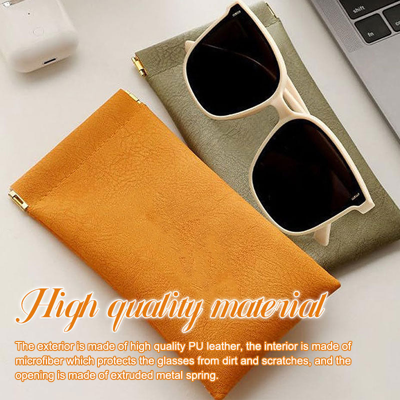 Portable Travel Eyeglass Pouch