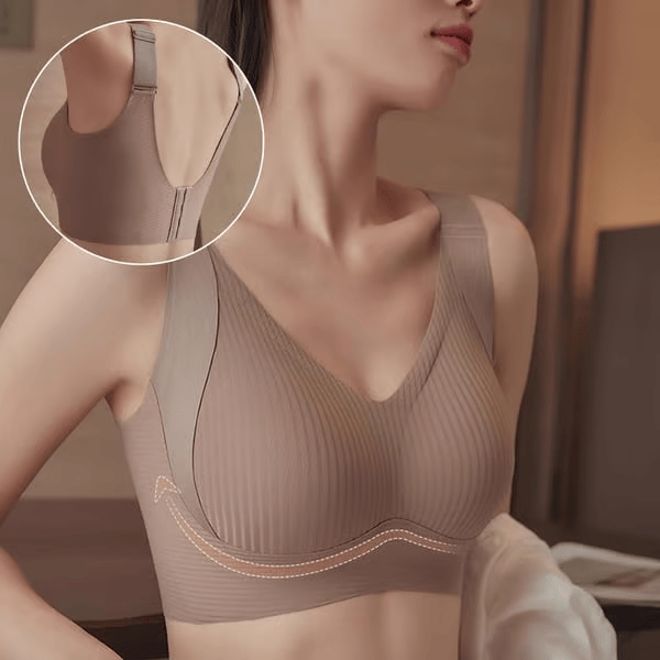 🎁Buy 1 get 3 packs🔥Ribbed Adjustable Wireless Bra for Women