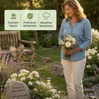 Robin Memorial Garden Stake – “Loved Ones Are Near”