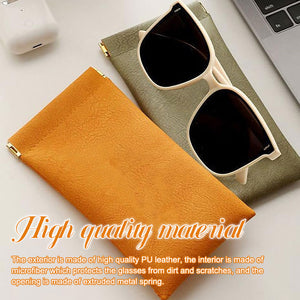 Portable Travel Eyeglass Pouch