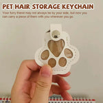 Load image into Gallery viewer, Pet Hair Storage Keychain
