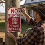 🚫💀No Trespassing We're Tired Of Hiding Corpses
