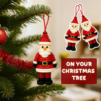 ☃️ DIY Button Snowman Ornament Kit