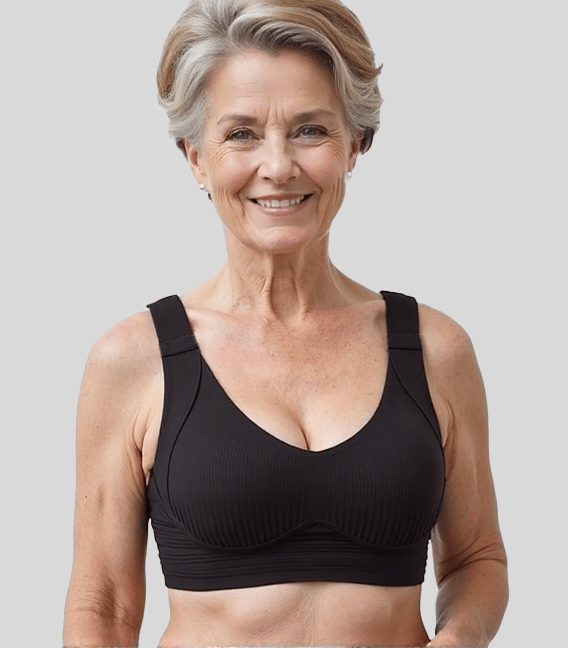 🎁Buy 1 get 3 packs🔥Ribbed Adjustable Wireless Bra for Women