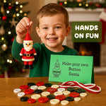 Load image into Gallery viewer, ☃️ DIY Button Snowman Ornament Kit
