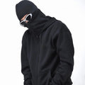 Double-Hood Zipper Hoodie