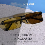 Load image into Gallery viewer, Square Sunglasses for Day and Night Use
