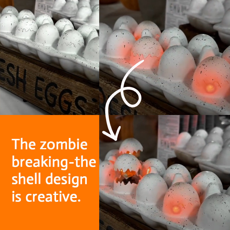 👻 Halloween Zombie Egg Tray