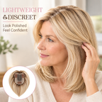 Natural-Looking Hair Topper for Women