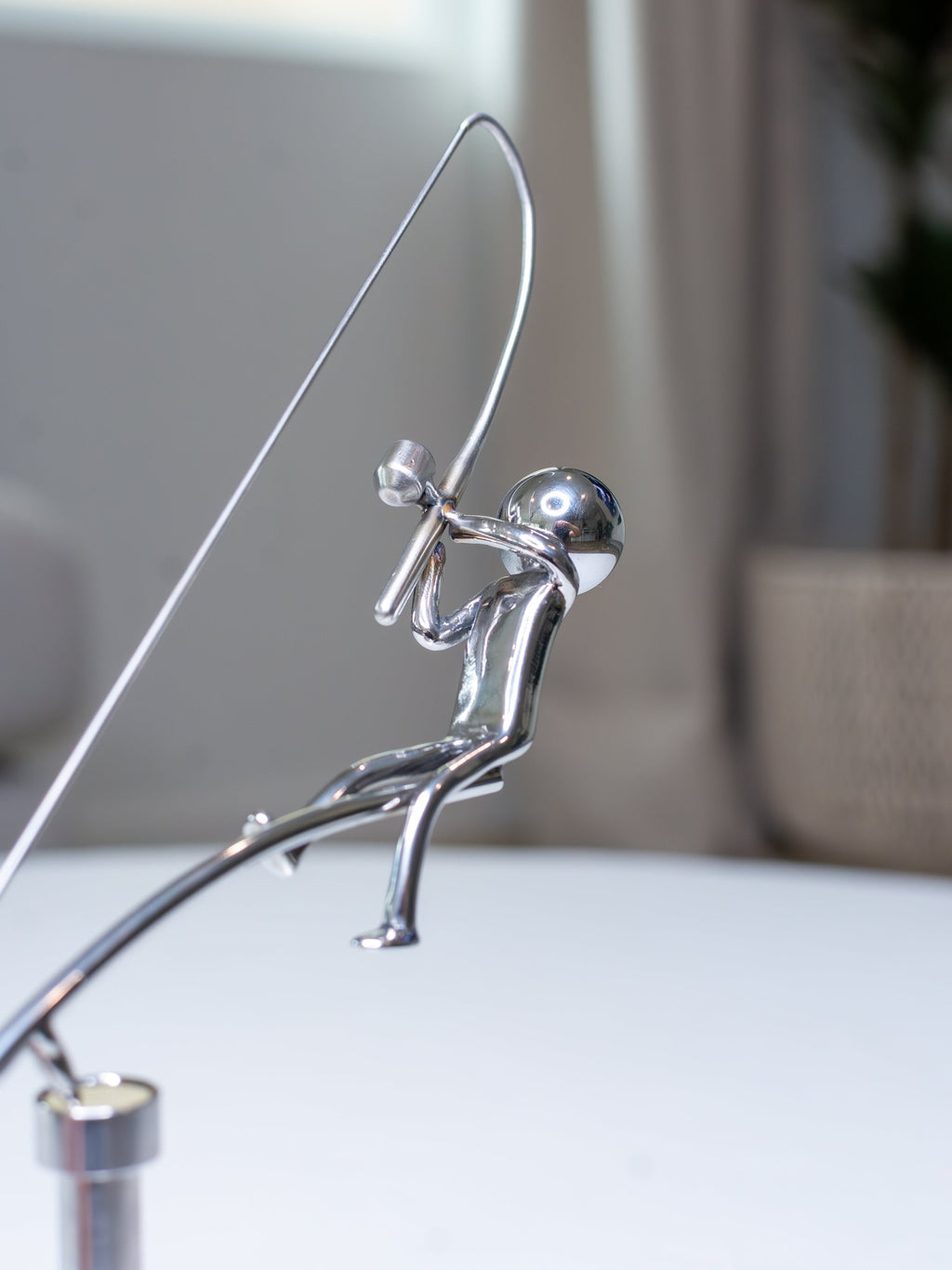🎣The Fisherman Balancing Sculpture