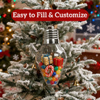 💡DIY Plastic Light Bulb Decorations