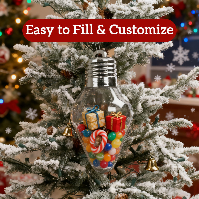 💡DIY Plastic Light Bulb Decorations