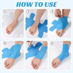 🦶 Ankle Kinesiology Tape