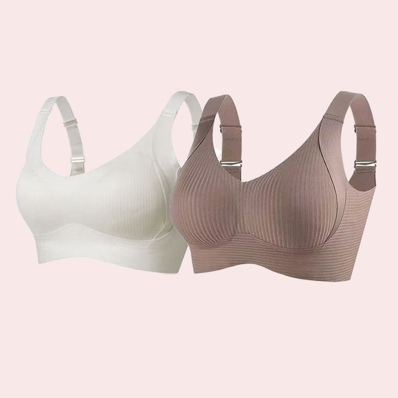 🎁Buy 1 get 3 packs🔥Ribbed Adjustable Wireless Bra for Women