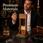 Luxury Desktop Cigar Cutter | Unique Guillotine Style Trimmer