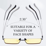 Load image into Gallery viewer, Square Sunglasses for Day and Night Use
