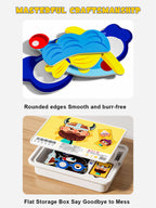 Magnetic Puzzles Face Dress Up Travel Game Double Side Preschool Educational Learning Toys for Kids