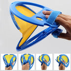 Hand Grabbing Racket