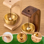 Load image into Gallery viewer, Wooden C-shaped Wind Chime
