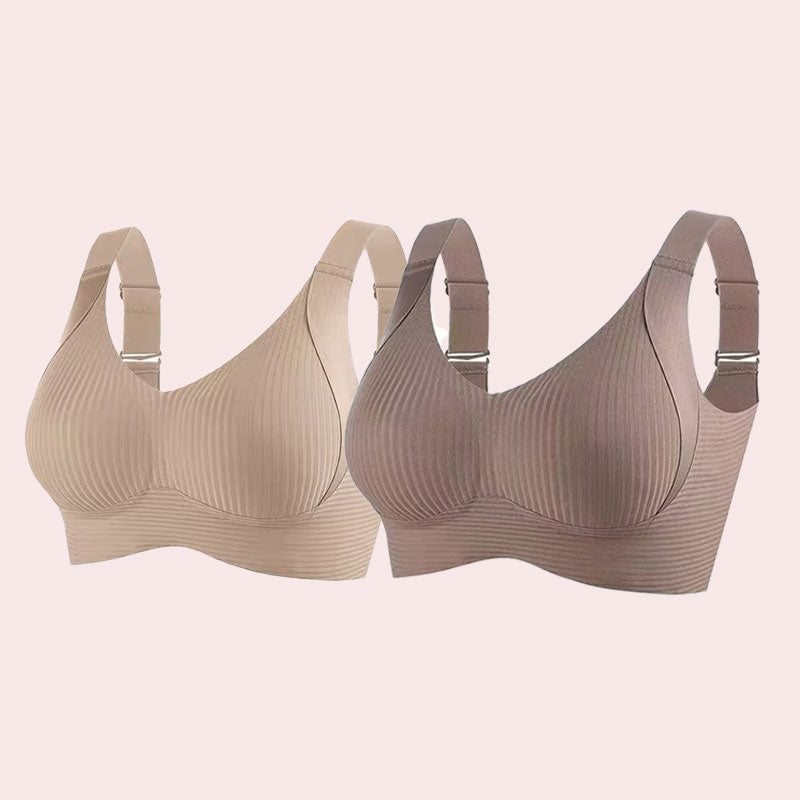 🎁Buy 1 get 3 packs🔥Ribbed Adjustable Wireless Bra for Women