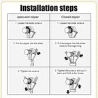 Removable Zipper Pull