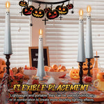 Load image into Gallery viewer, 🎃👻 Remote-controlled ghost light with 3D flickering wick 👻🎃
