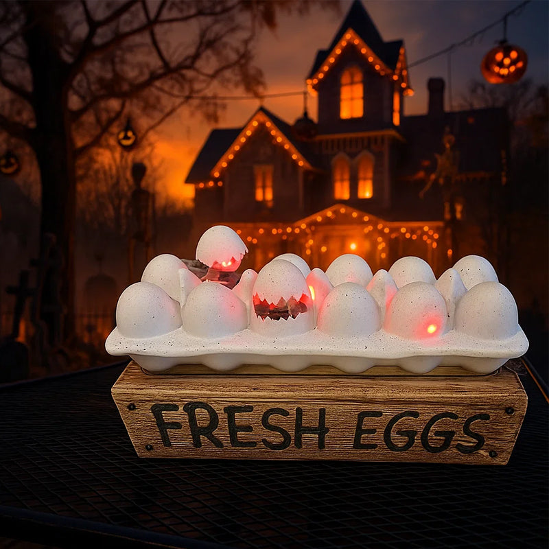 👻 Halloween Zombie Egg Tray