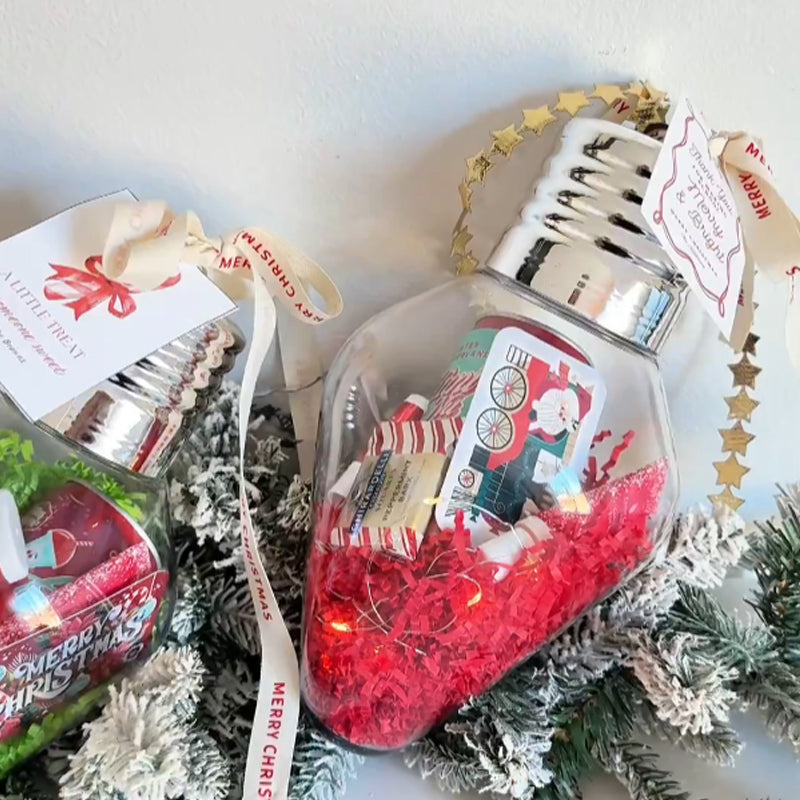 💡DIY Plastic Light Bulb Decorations