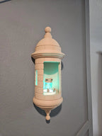 Puerto Rican Garita Wall Coqui Lamp