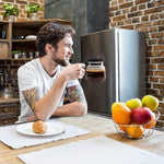 Load image into Gallery viewer, 💕49% OFF💖☕ 16 Oz Glass Coffee Mug – Coffee Pot Style
