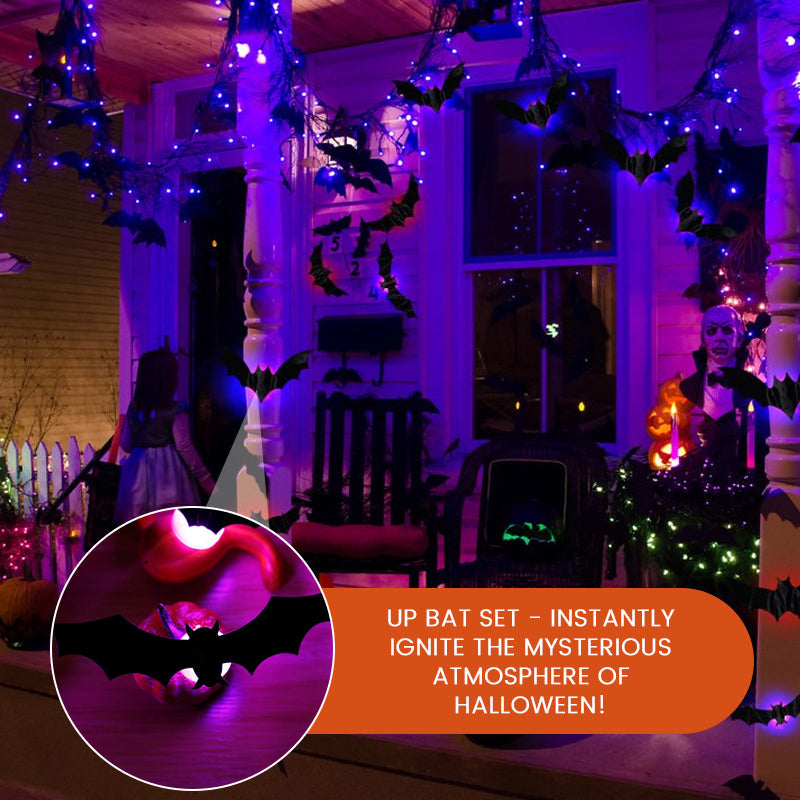LED Glowing Bat Group