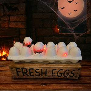 👻 Halloween Zombie Egg Tray