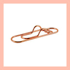 Multifunctional Metal Heart Pen Clip