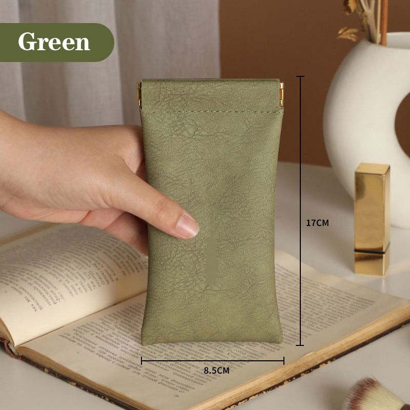Portable Travel Eyeglass Pouch