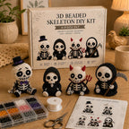 🔥Last Day 50% OFF 💀 3D Beaded Skeleton DIY Kit