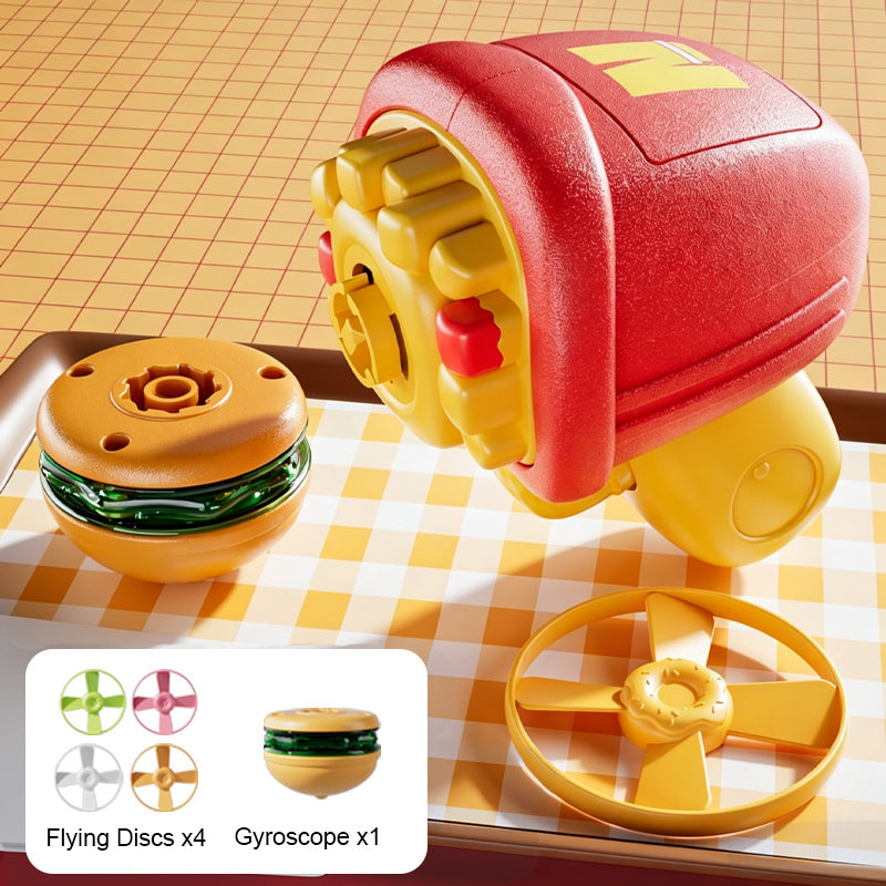 🍔Gourmet UFO Spinning Top Gun