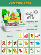 Magnetic Puzzles Face Dress Up Travel Game Double Side Preschool Educational Learning Toys for Kids