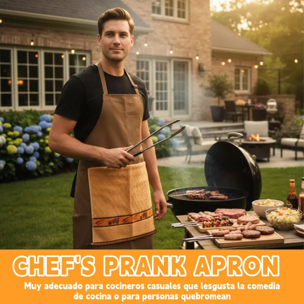 🔥 “Head Chef” apron — the barbecue gift no one saw coming