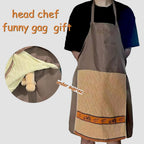 🔥 “Head Chef” apron — the barbecue gift no one saw coming