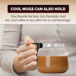 Load image into Gallery viewer, 💕49% OFF💖☕ 16 Oz Glass Coffee Mug – Coffee Pot Style
