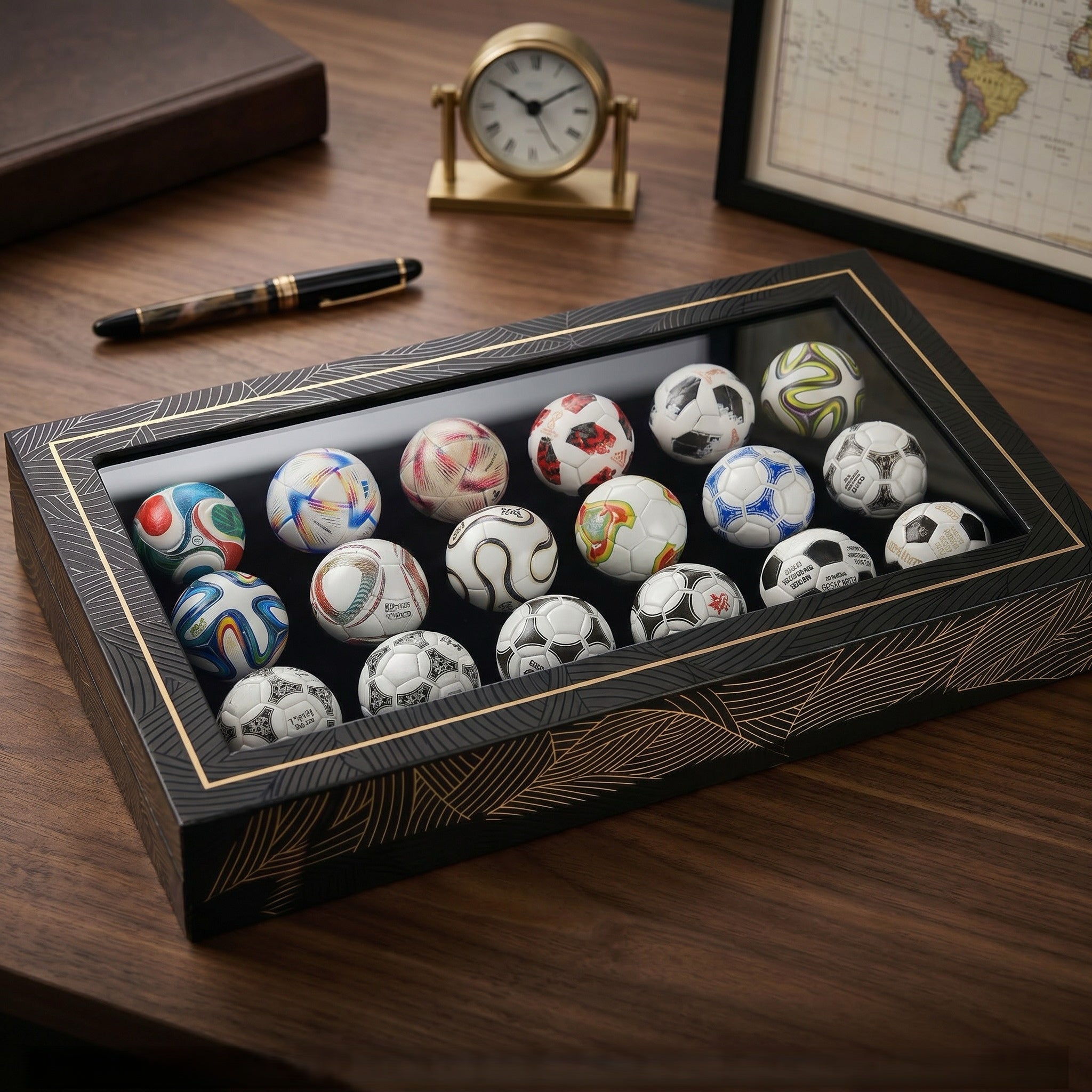 🏆 Handcrafted Mini Soccer Ball Collection (1970–2026) – 2026 World Cup Sale🔥 Up to 50% OFF!