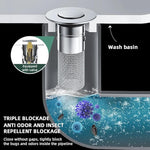 Load image into Gallery viewer, Isolate odor and prevent cockroaches-Stainless Steel Floor Drain Filter
