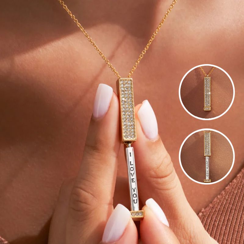✨ A beautiful gift! "I love you" necklace